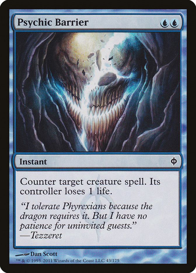 Psychic Barrier [New Phyrexia] | Game Haven TX
