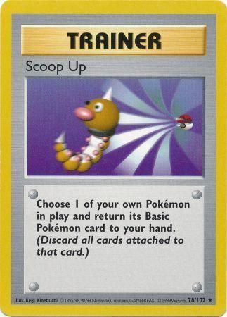 Scoop Up (78/102) [Base Set Shadowless Unlimited] | Game Haven TX