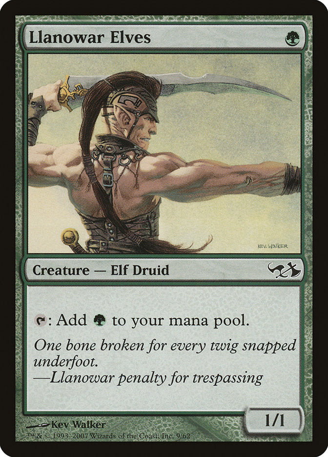 Llanowar Elves [Duel Decks: Elves vs. Goblins] | Game Haven TX