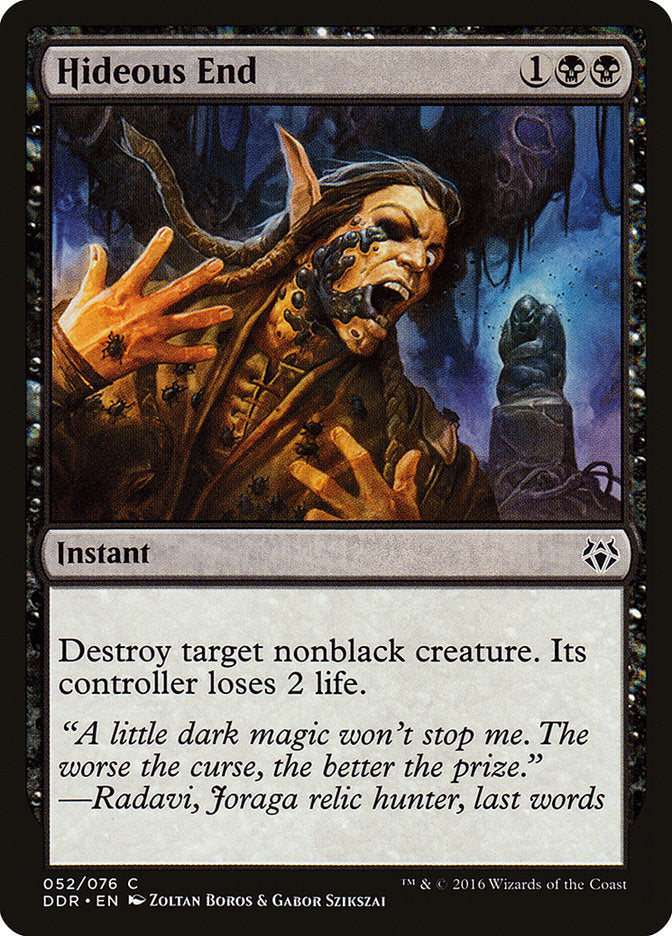 Hideous End [Duel Decks: Nissa vs. Ob Nixilis] | Game Haven TX