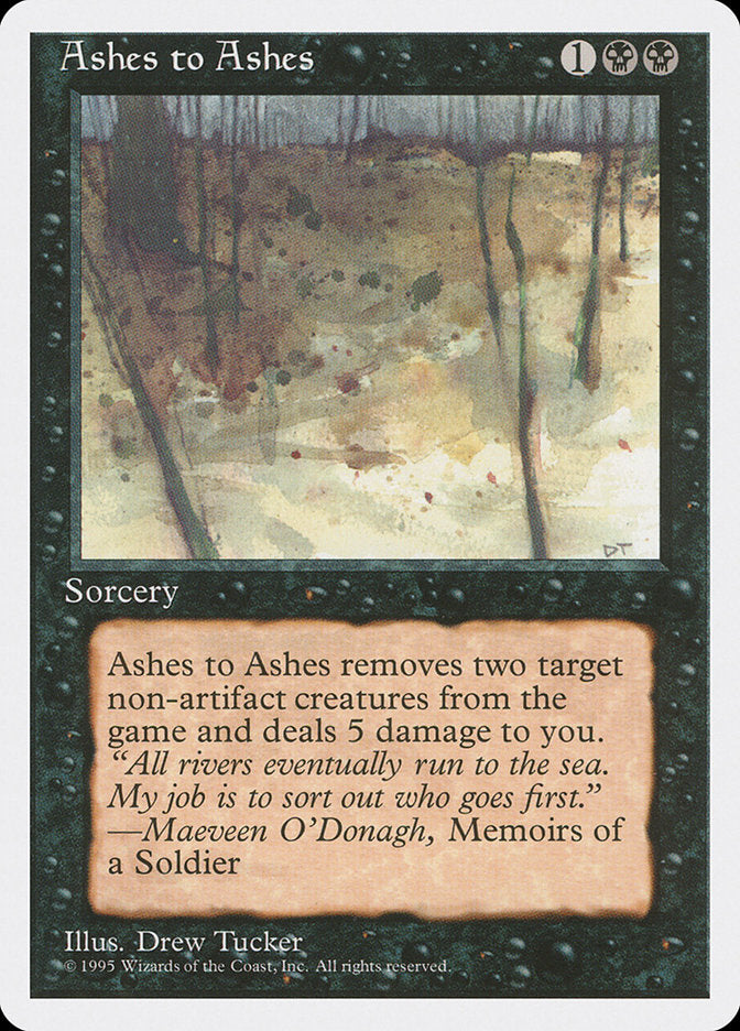 Ashes to Ashes [Fourth Edition] | Game Haven TX