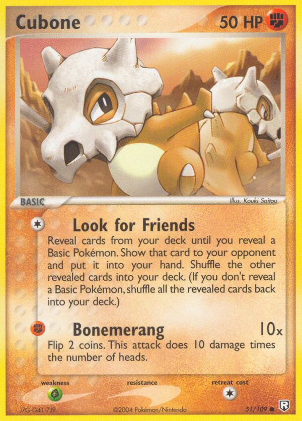 Cubone (51/109) [EX: Team Rocket Returns] | Game Haven TX