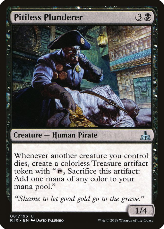 Pitiless Plunderer [Rivals of Ixalan] | Game Haven TX