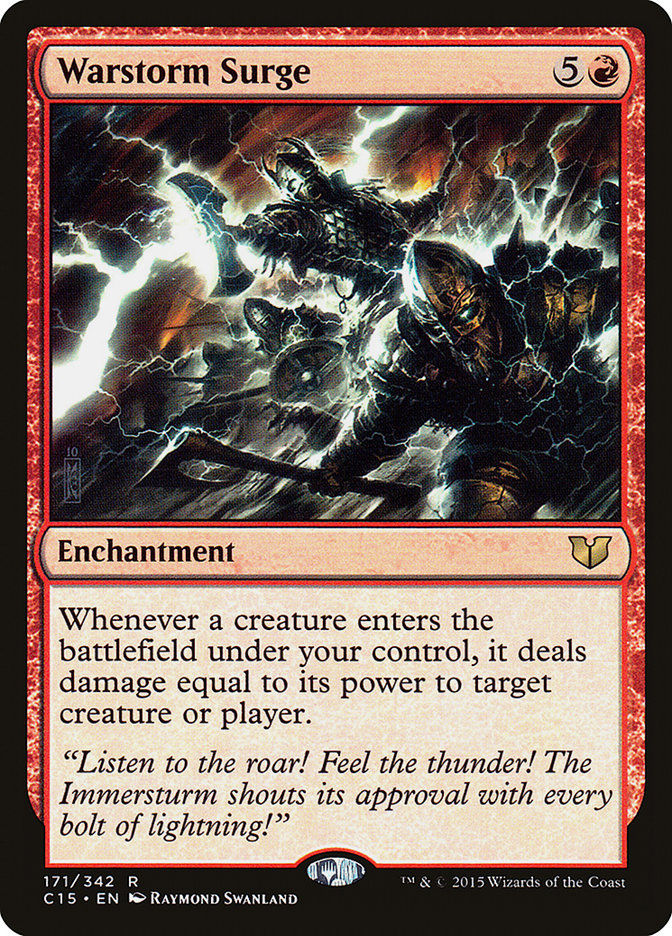 Warstorm Surge [Commander 2015] | Game Haven TX