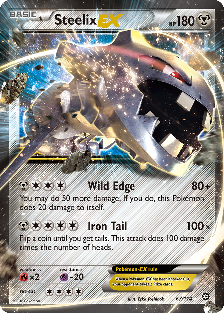 Steelix EX (67/114) [XY: Steam Siege] | Game Haven TX