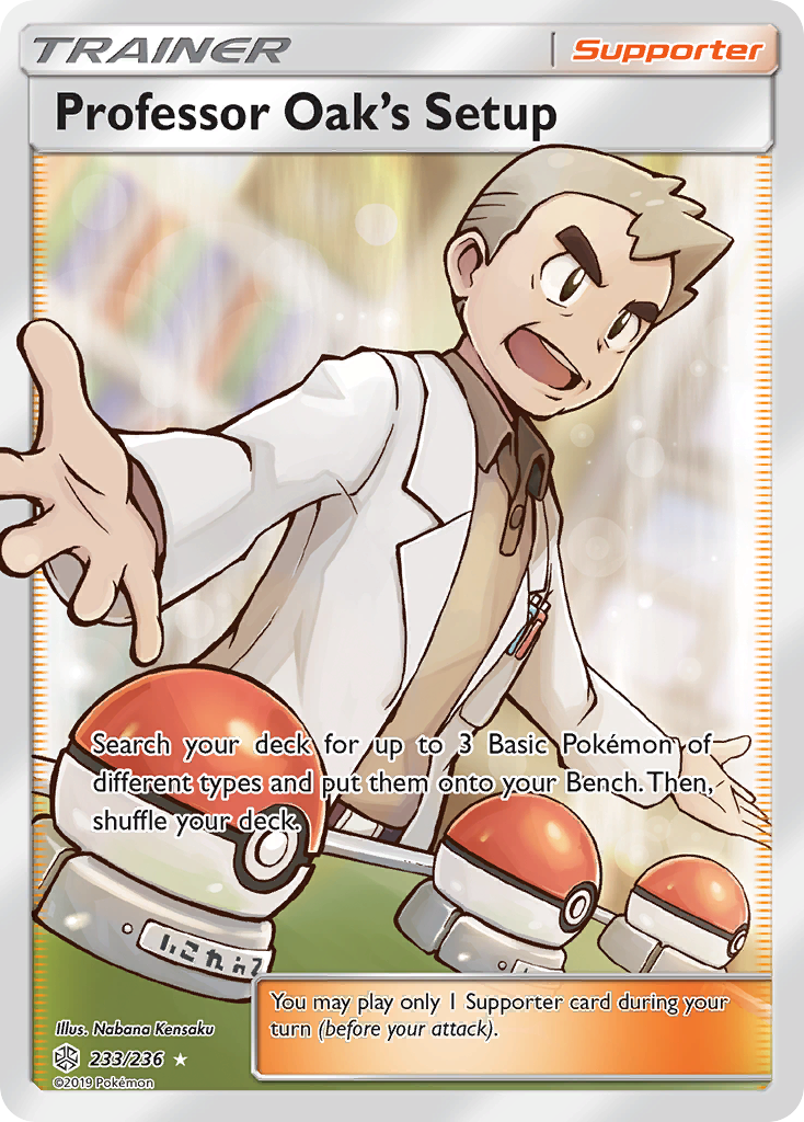 Professor Oak's Setup (233/236) [Sun & Moon: Cosmic Eclipse] | Game Haven TX