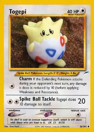 Togepi (56/105) [Neo Destiny Unlimited] | Game Haven TX