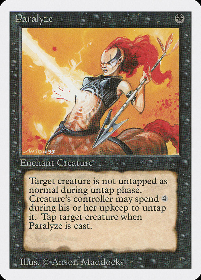Paralyze [Revised Edition] | Game Haven TX