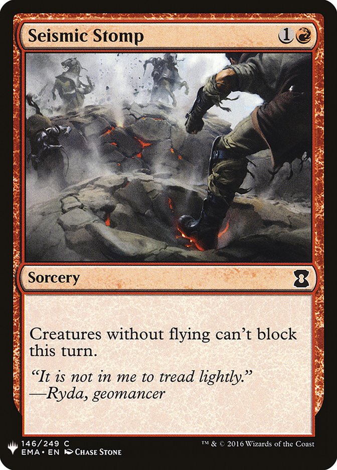 Seismic Stomp [Mystery Booster] | Game Haven TX
