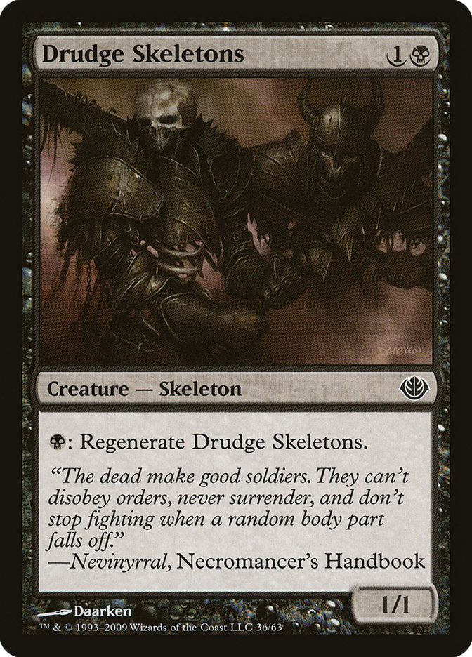 Drudge Skeletons [Duel Decks: Garruk vs. Liliana] | Game Haven TX