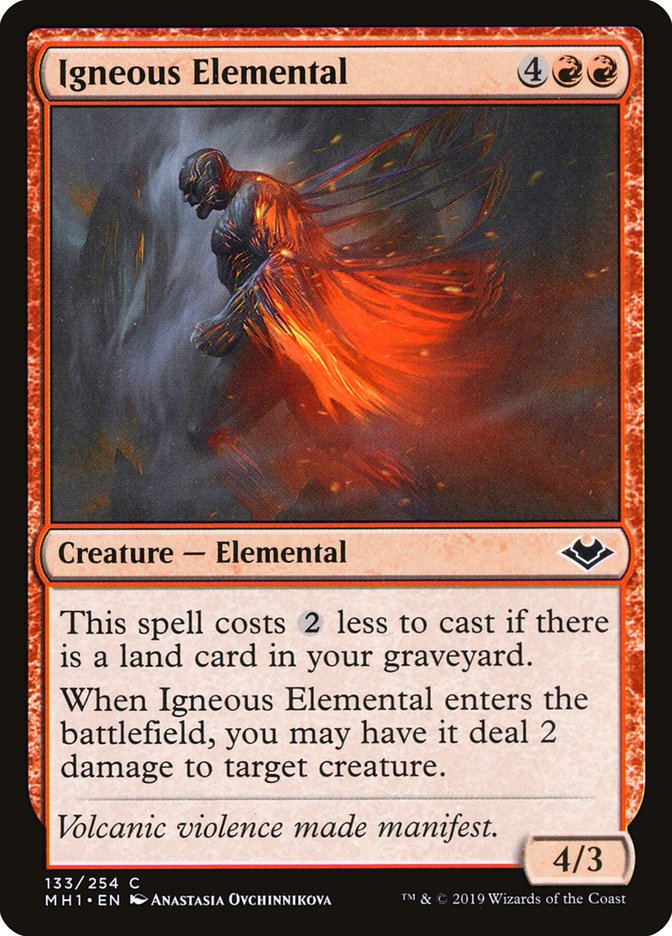Igneous Elemental [Modern Horizons] | Game Haven TX