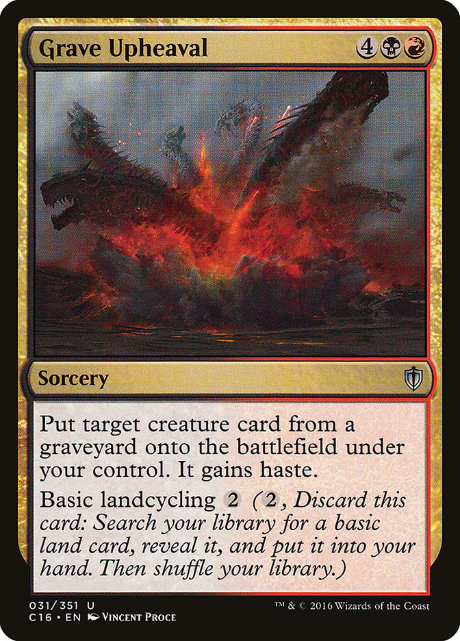 Grave Upheaval [Commander 2016] | Game Haven TX