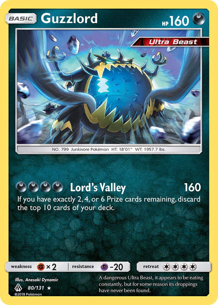 Guzzlord (80/131) [Sun & Moon: Forbidden Light] | Game Haven TX