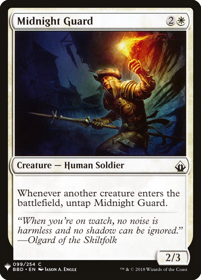 Midnight Guard [Mystery Booster] | Game Haven TX