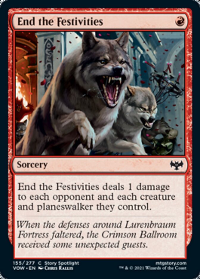 End the Festivities [Innistrad: Crimson Vow] | Game Haven TX