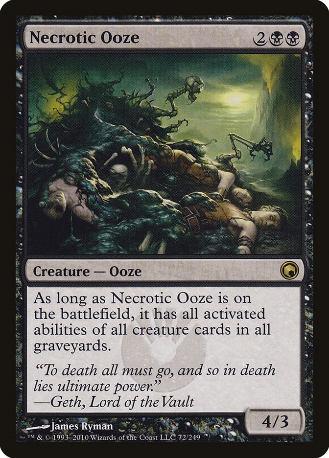 Necrotic Ooze [Scars of Mirrodin] | Game Haven TX