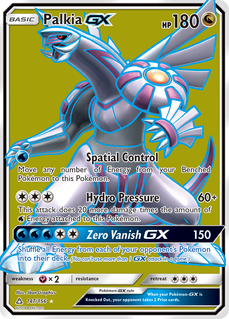 Palkia GX (147/156) [Sun & Moon: Ultra Prism] | Game Haven TX