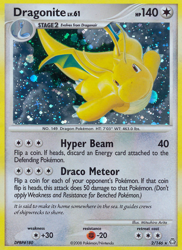 Dragonite (2/146) [Diamond & Pearl: Legends Awakened] | Game Haven TX