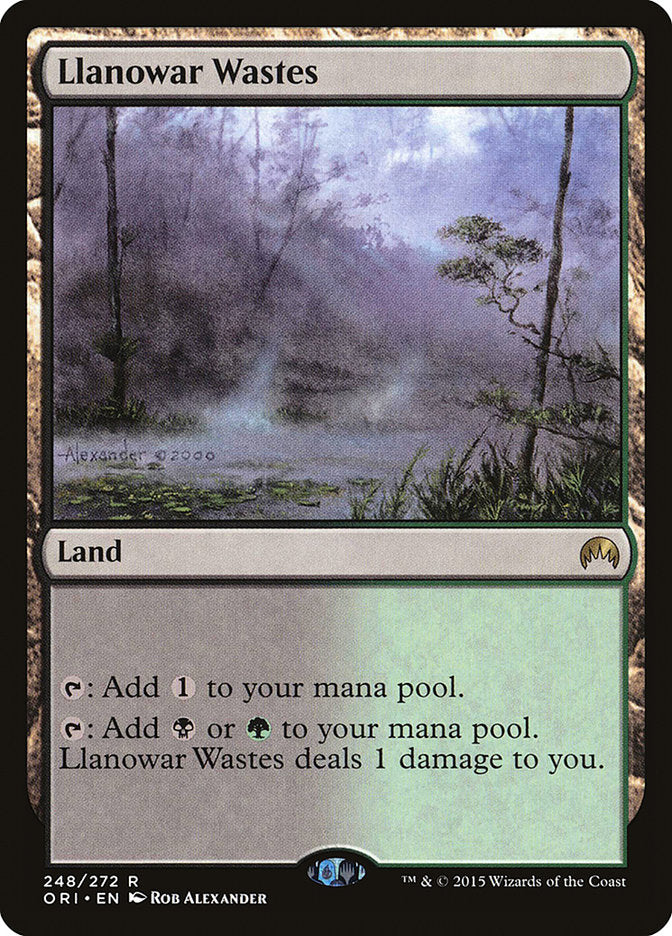 Llanowar Wastes [Magic Origins] | Game Haven TX