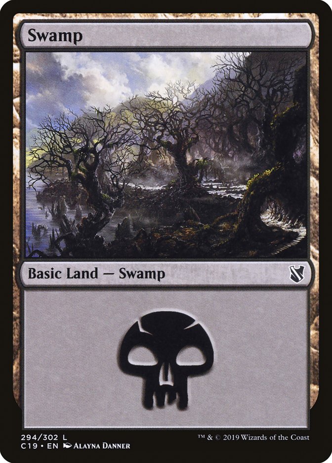 Swamp (294) [Commander 2019] | Game Haven TX