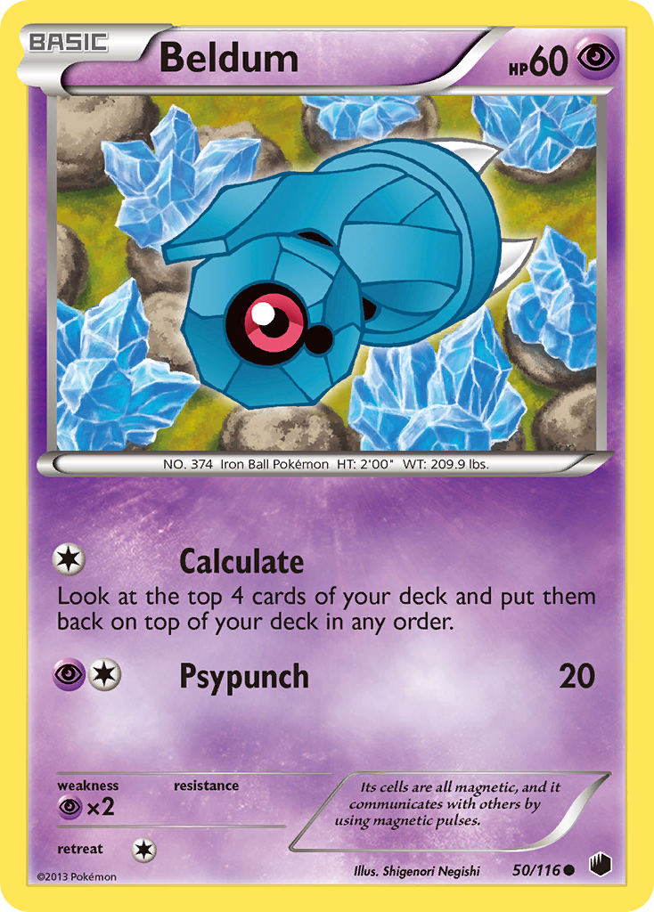 Beldum (50/116) [Black & White: Plasma Freeze] | Game Haven TX