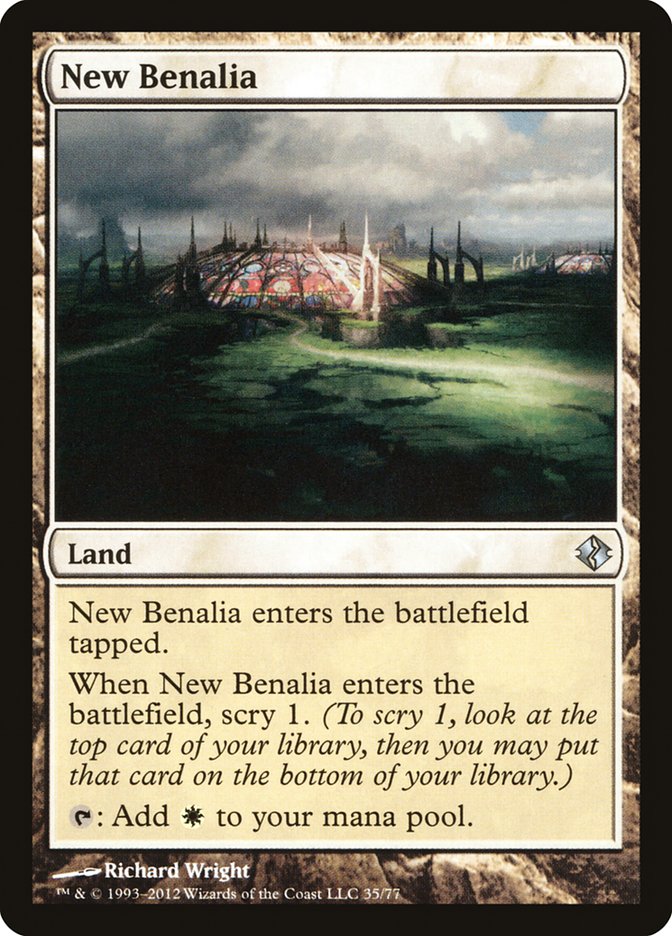 New Benalia [Duel Decks: Venser vs. Koth] | Game Haven TX