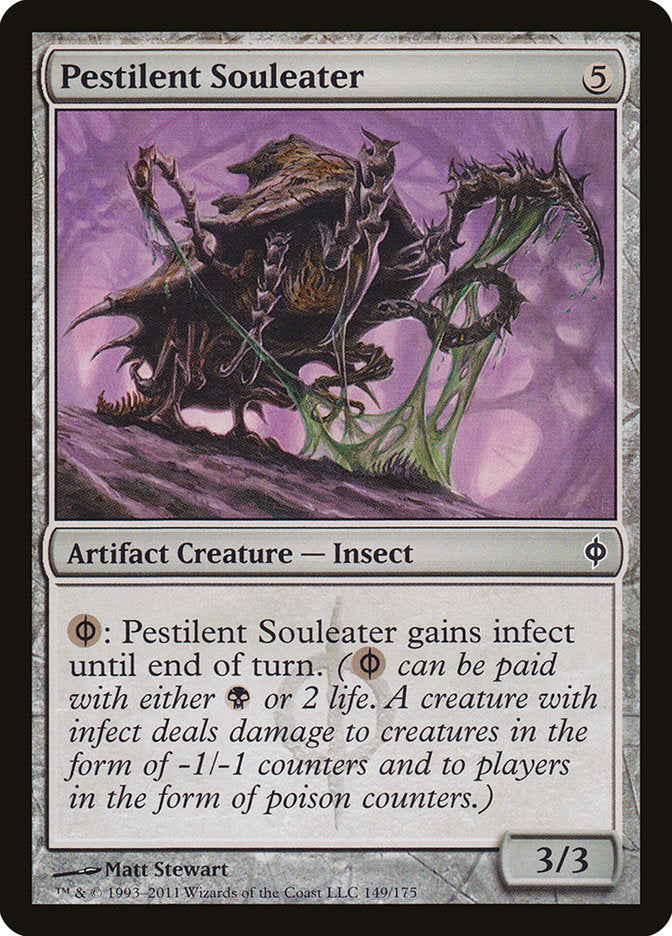Pestilent Souleater [New Phyrexia] | Game Haven TX