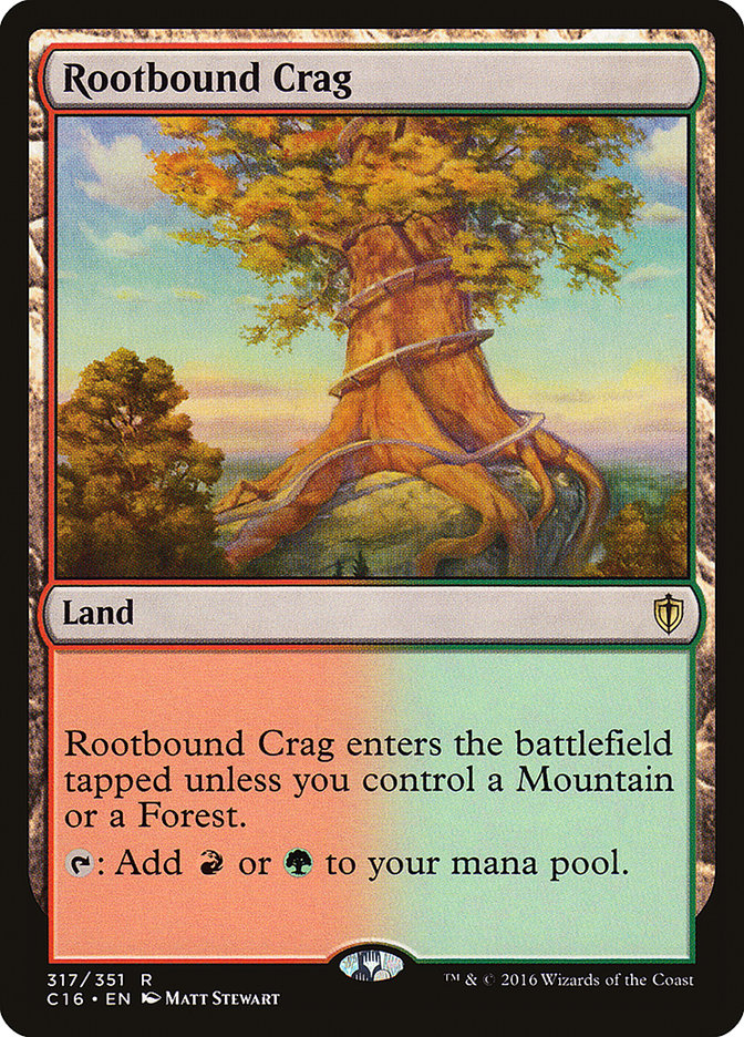 Rootbound Crag [Commander 2016] | Game Haven TX
