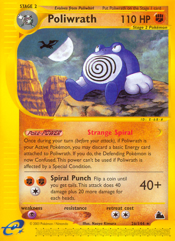 Poliwrath (26/144) [Skyridge] | Game Haven TX
