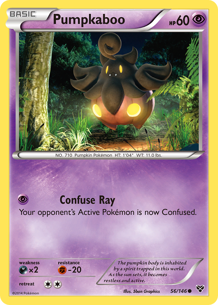 Pumpkaboo (56/146) [XY: Base Set] | Game Haven TX