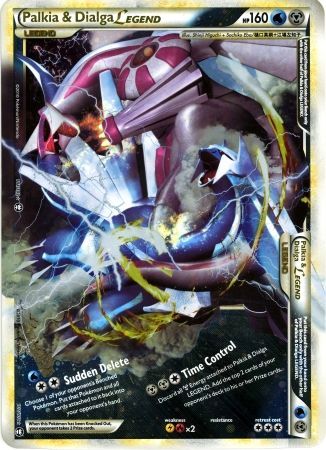 Palkia & Dialga LEGEND (101/102) (Jumbo Card) [HeartGold & SoulSilver: Triumphant] | Game Haven TX