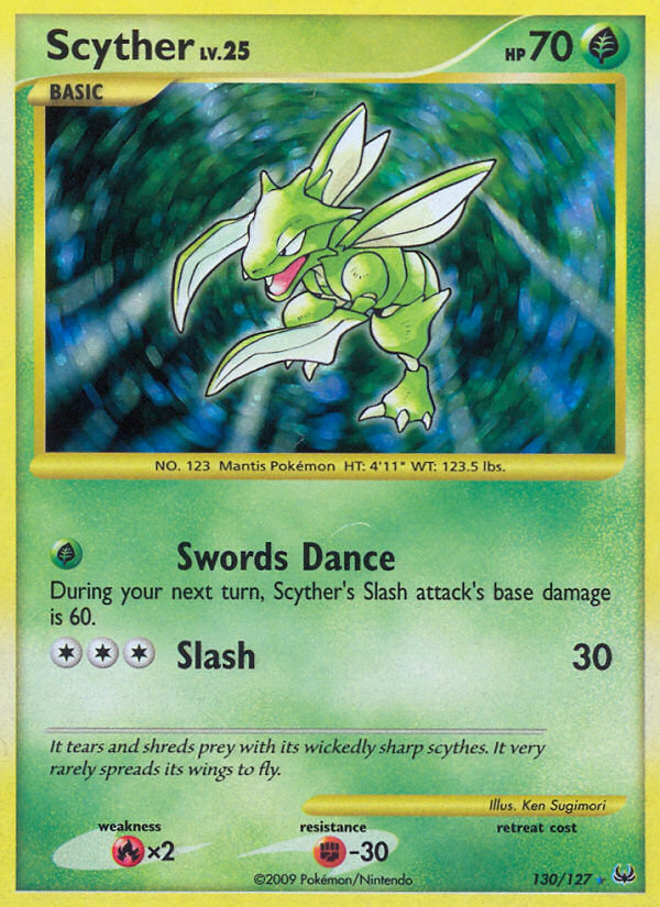 Scyther (130/127) [Platinum: Base Set] | Game Haven TX