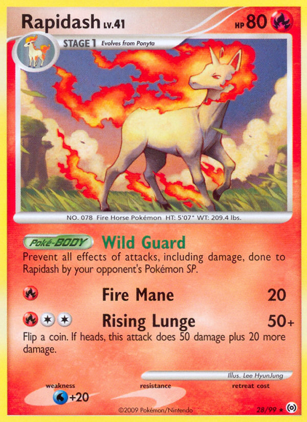 Rapidash (28/99) [Platinum: Arceus] | Game Haven TX