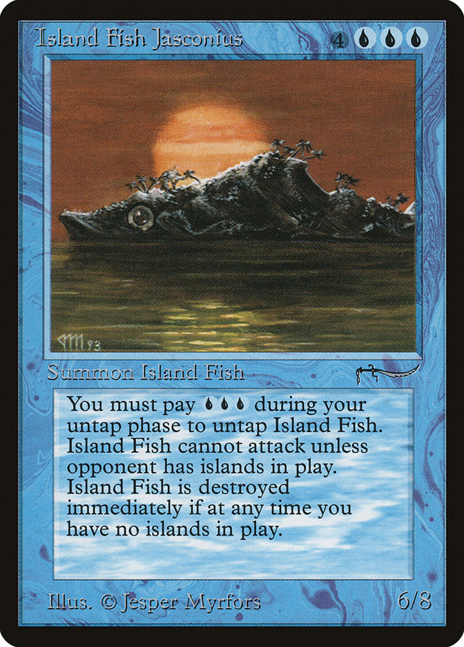 Island Fish Jasconius [Arabian Nights] | Game Haven TX