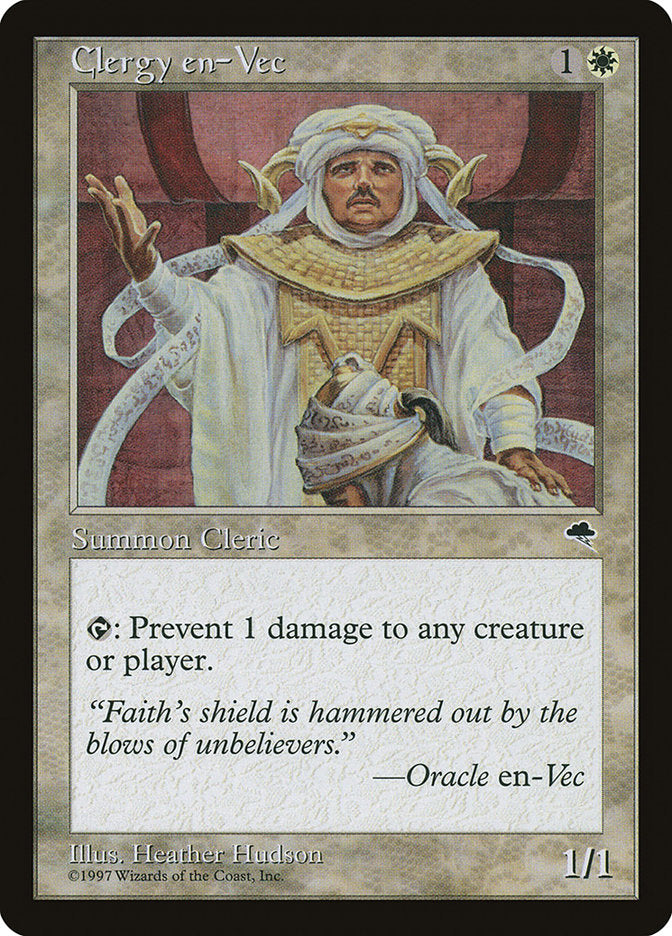 Clergy en-Vec [Tempest] | Game Haven TX