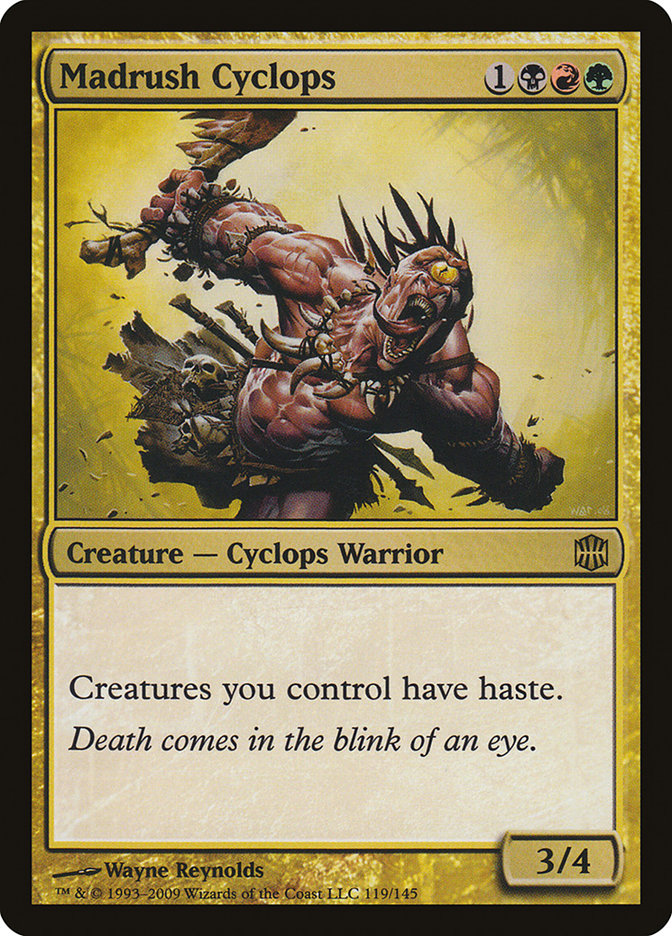 Madrush Cyclops [Alara Reborn] | Game Haven TX