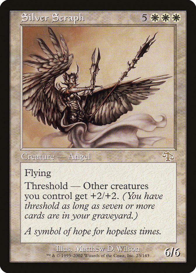 Silver Seraph [Judgment] | Game Haven TX