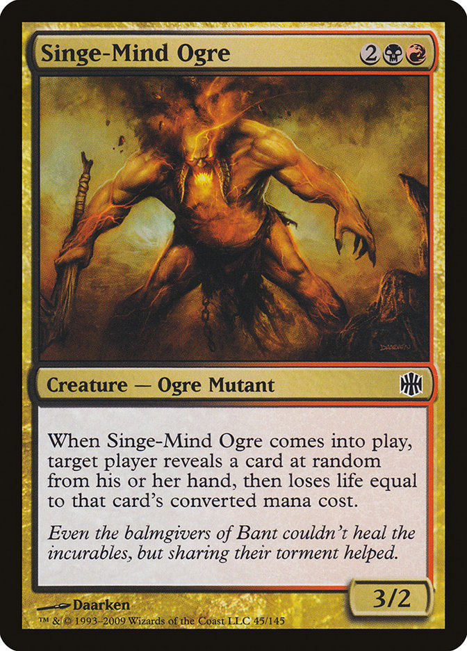 Singe-Mind Ogre [Alara Reborn] | Game Haven TX