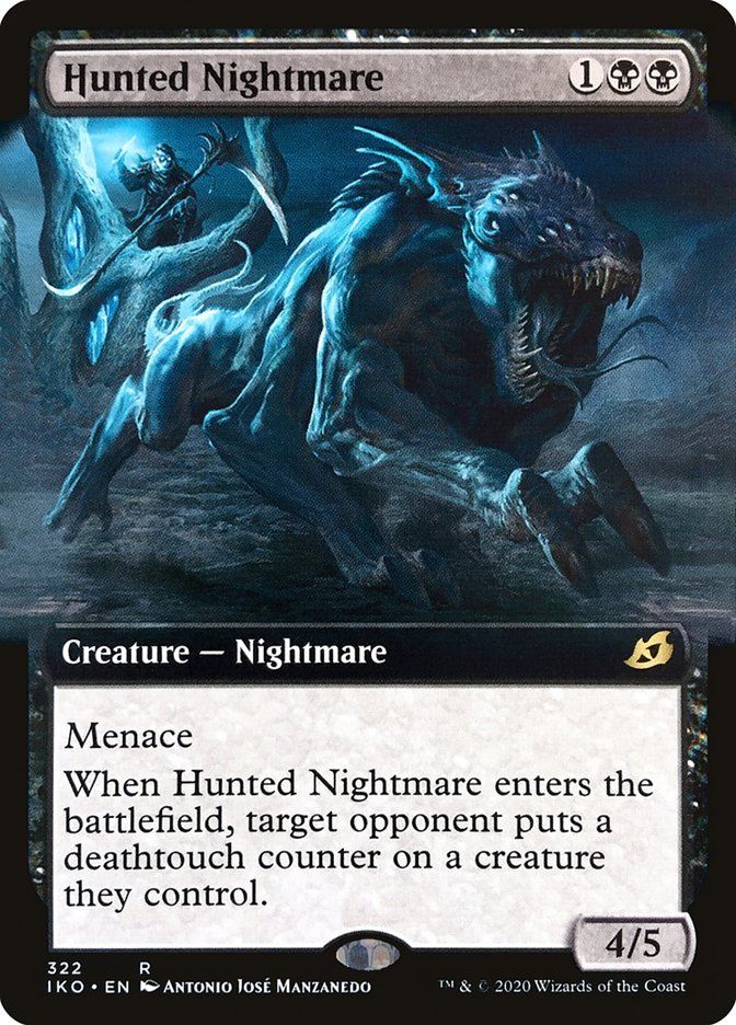 Hunted Nightmare (Extended Art) [Ikoria: Lair of Behemoths] | Game Haven TX