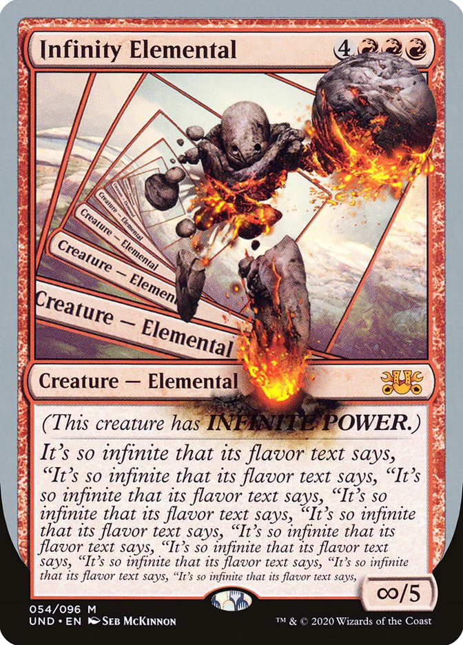 Infinity Elemental [Unsanctioned] | Game Haven TX