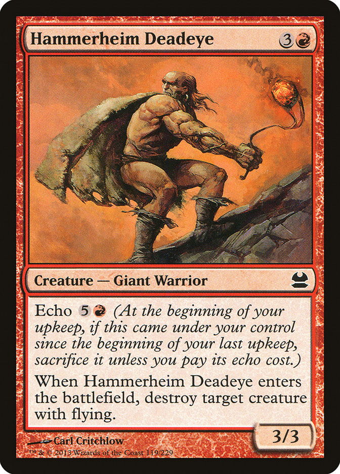 Hammerheim Deadeye [Modern Masters] | Game Haven TX