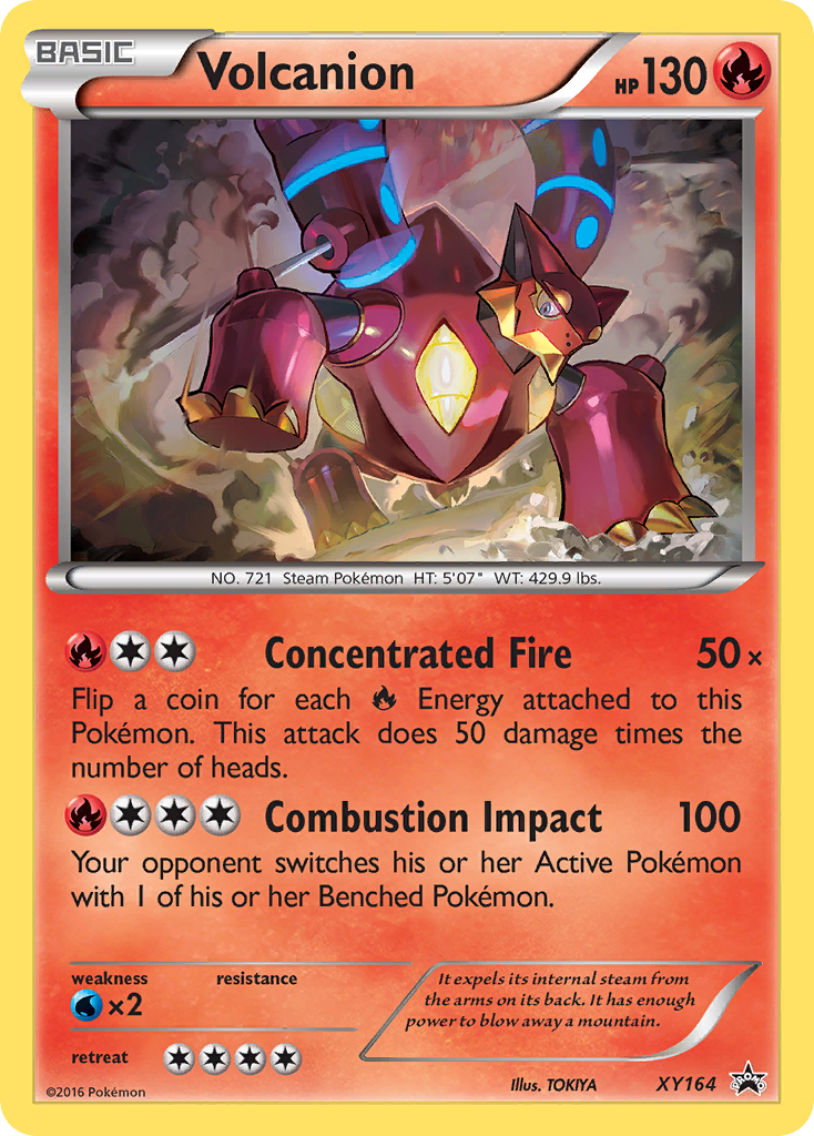 Volcanion (XY164) [XY: Black Star Promos] | Game Haven TX