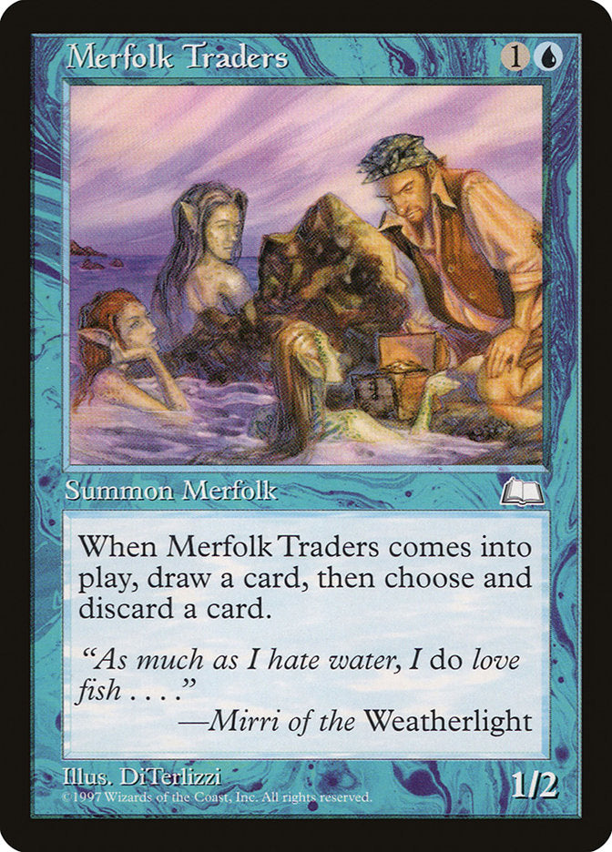 Merfolk Traders [Weatherlight] | Game Haven TX