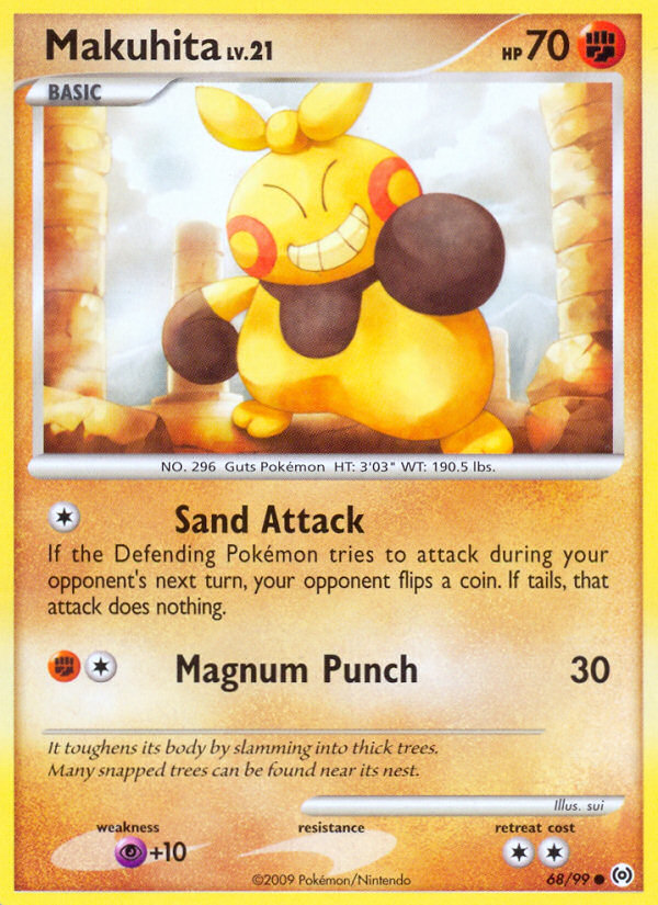 Makuhita (68/99) [Platinum: Arceus] | Game Haven TX