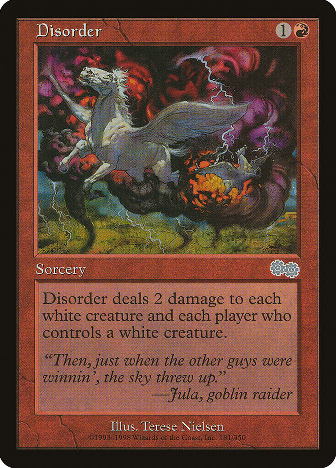 Disorder [Urza's Saga] | Game Haven TX