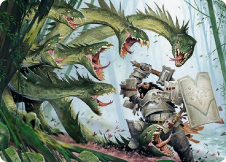 Lair of the Hydra Art Card [Dungeons & Dragons: Adventures in the Forgotten Realms Art Series] | Game Haven TX