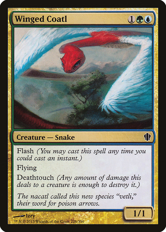 Winged Coatl [Commander 2013] | Game Haven TX