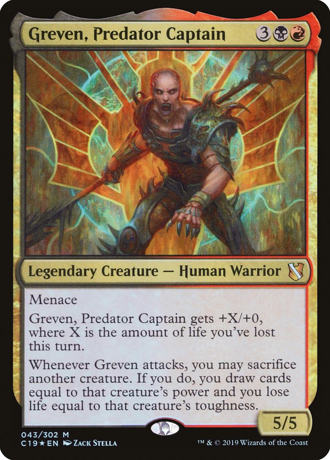 Greven, Predator Captain [Commander 2019] | Game Haven TX