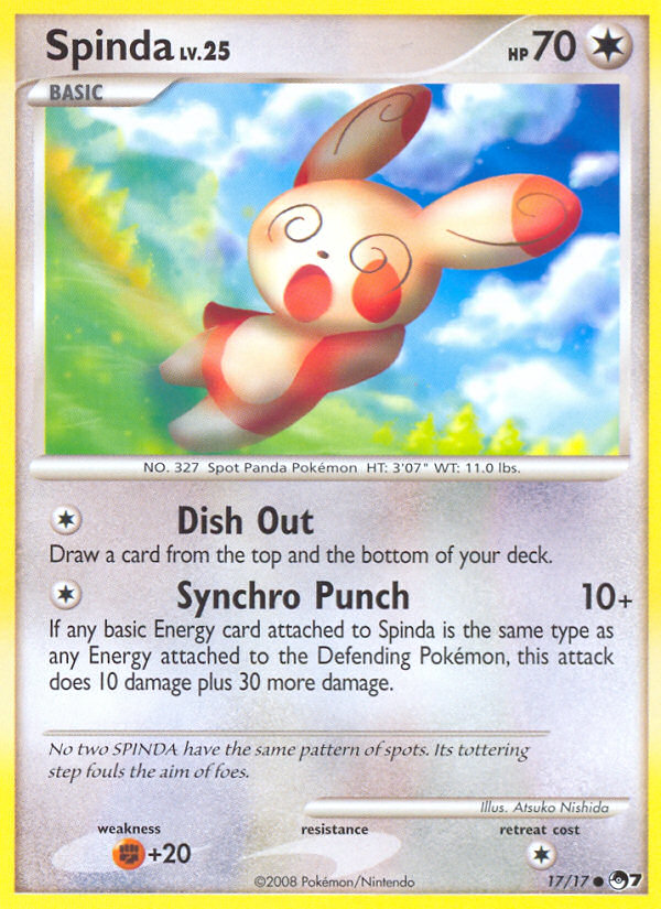 Spinda (17/17) [POP Series 7] | Game Haven TX