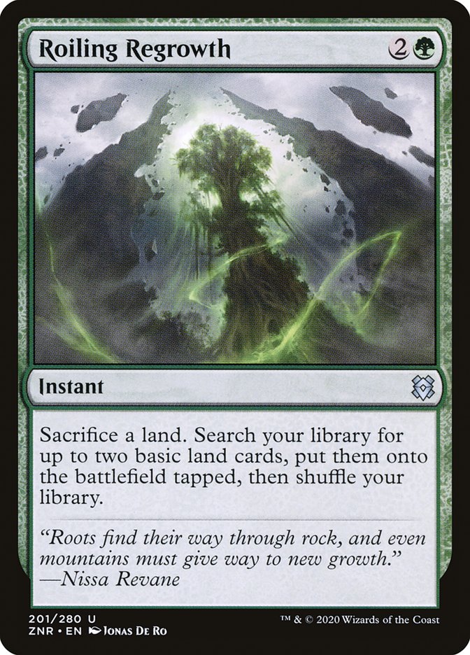 Roiling Regrowth [Zendikar Rising] | Game Haven TX